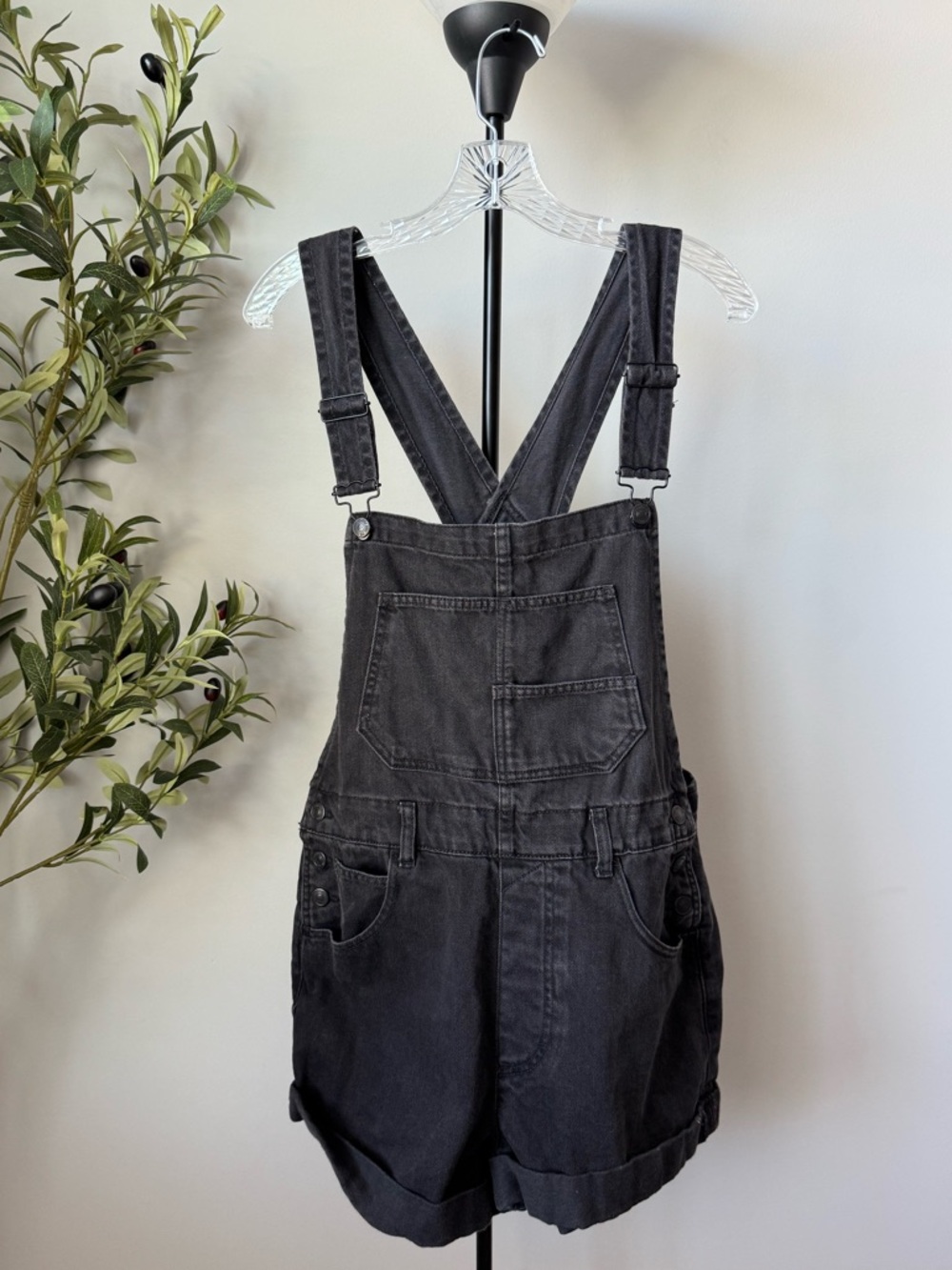 Free People We The Free Ziggy Shortalls - Picture 2 of 9
